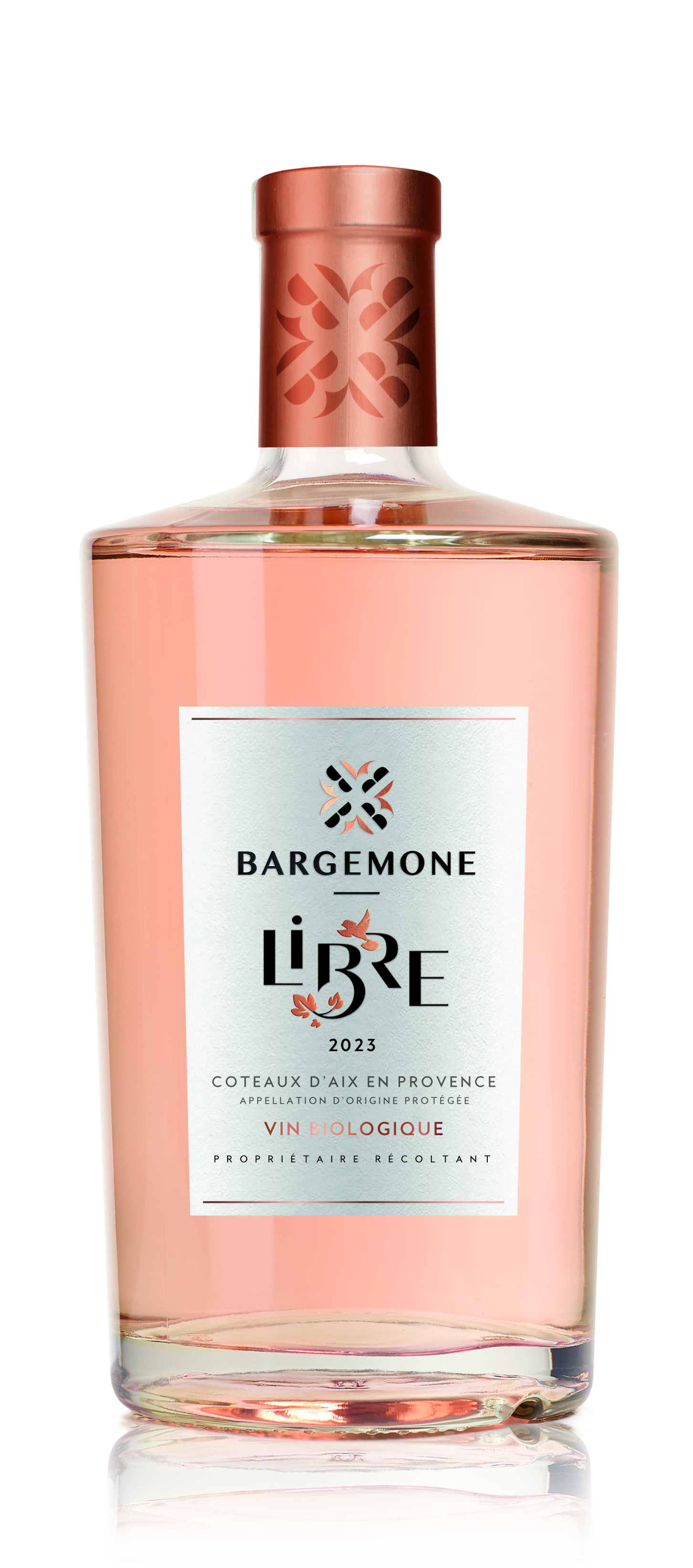 La Bargemone Libre Coteaux d'Aix en Provence Rose 2023