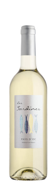 Les Sardines – Chardonnay Viognier IGP d´Oc Vignobles des 3 Châteaux 2022