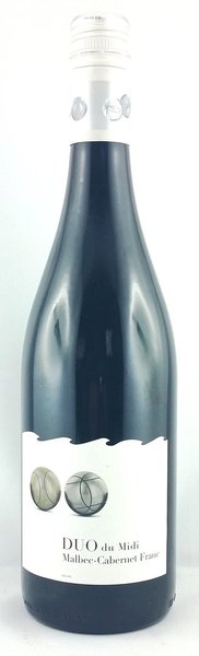 Duo du Midi – Malbec-Cabernet Franc - Vin de France Producteurs Réunis Cébazan 2020